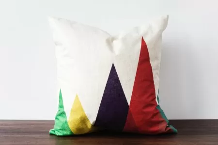 Handcrafted decorative pillow for a luxurious touch